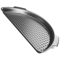 Вставка перфорированная полукруглая для гриля Big Green Egg XL, стальная 121240