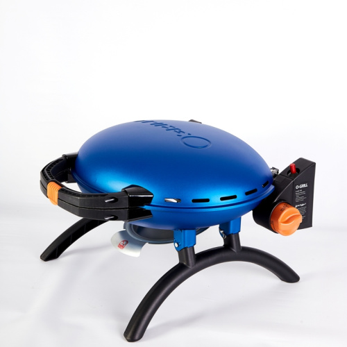 Портативный газовый гриль O-Grill 500T, синий 500T-BLUE