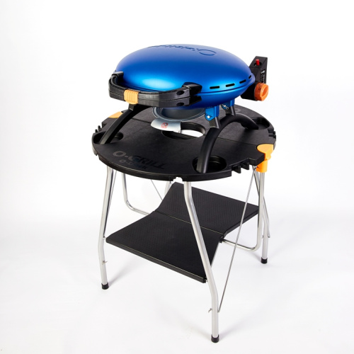 Портативный газовый гриль O-Grill 500T, синий 500T-BLUE
