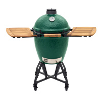 Керамічний гриль Big Green Egg Large у гнізді з полицями 117632