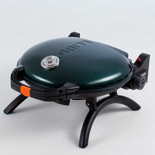 Портативный газовый гриль O-GRILL 600T, зеленый o-grill_600T_green