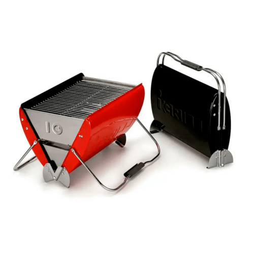 Портативный угольный гриль I-GRILL O-GRILL, красный