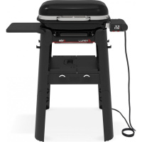 Электрический гриль Weber Lumin Smart Compact с подставкою, черный 1500679