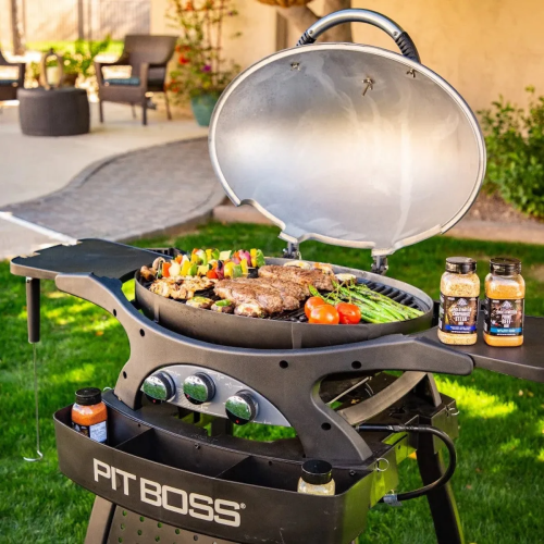 Портативный газовый гриль Pit Boss Sportsman 3B 10757