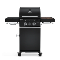 Газовый гриль Burnhard FRED Jr. 2B Deluxe Black Edition Series 3 Cast 945946