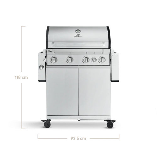 Газовый гриль Burnhard Big FRED 4B Deluxe Series 3 Cast 945949