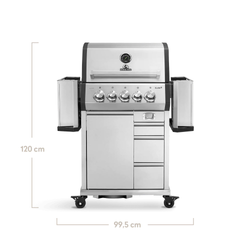 Газовый гриль Burnhard EARL 3B Stainless 945994
