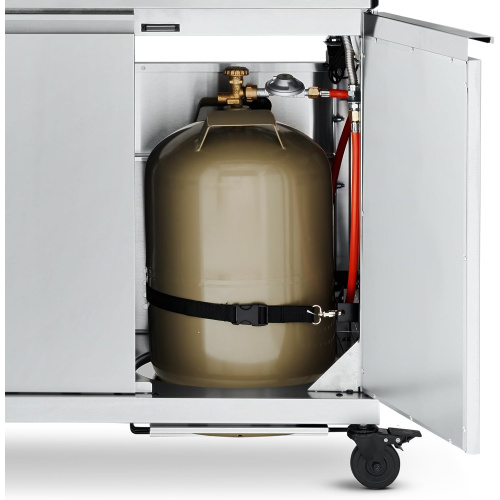 Газовый гриль Burnhard FRED 3B Deluxe Series 3 Stainless 946068