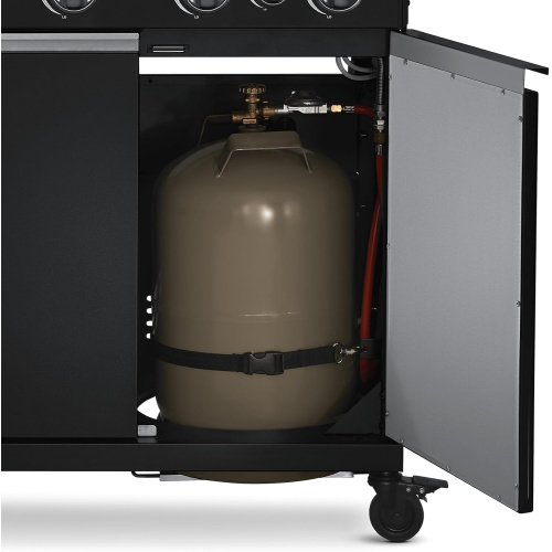 Газовый гриль Burnhard FRED 3B Deluxe  Black Edition Series 3 Stainless 946069