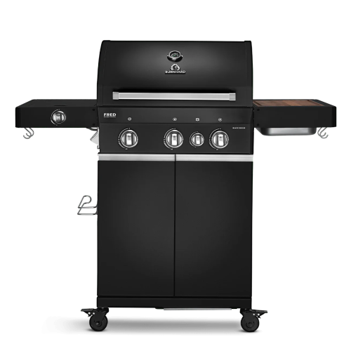 Газовый гриль Burnhard FRED 3B Deluxe  Black Edition Series 3 Stainless 946069