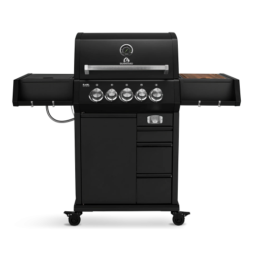 Газовый гриль Burnhard EARL 3B Black Edition Stainless 946624