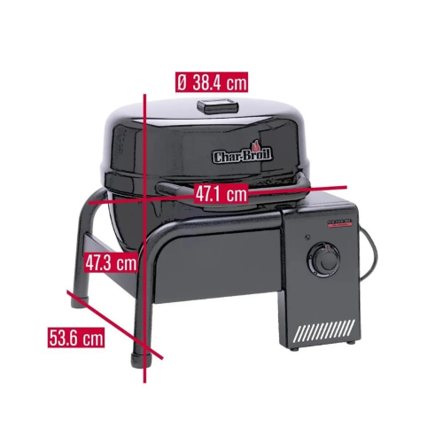 Электрический гриль Char-Broil Patio Bistro Cube E (Black) 140257