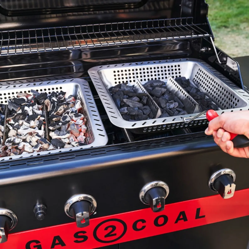 Гибридный гриль Char-Broil Gas2Coal 440 140926