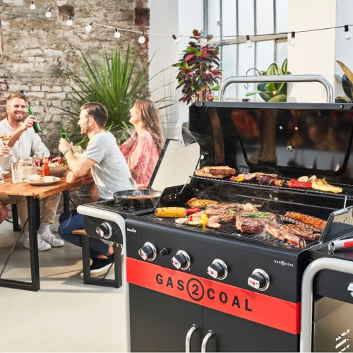Гибридный гриль Char-Broil Gas2Coal 440 140926