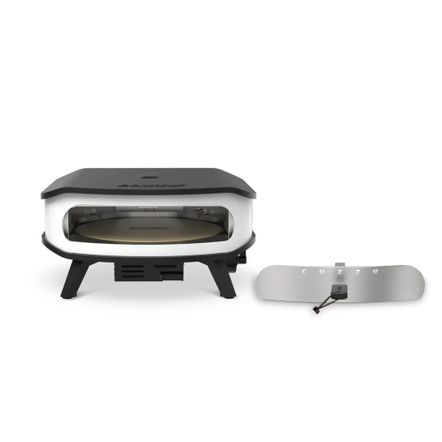 Многофункциональная газовая печь для пиццы Cozze Standart 43 см, с поворотным камнем, термометром и подсветкой 90426