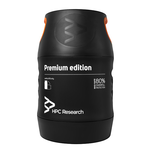 Композитный газовый баллон с отсекателем HPC-Research-18,2 л. (под евро редуктор) PR08600