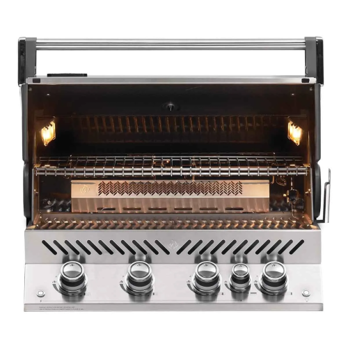 Встраиваемый газовый гриль Napoleon Prestige BIPRO 500 BIPRO500RBNSS-3-RC