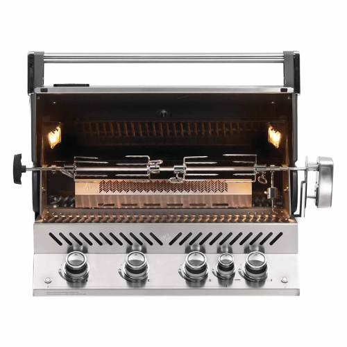 Встраиваемый газовый гриль Napoleon Prestige BIPRO 500 BIPRO500RBNSS-3-RC