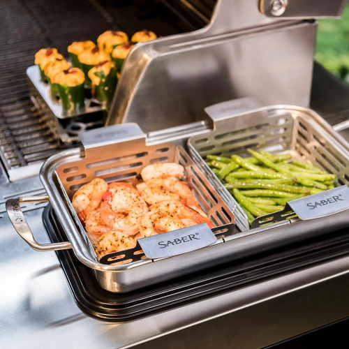 Набор аксессуаров для гриля SABER EZ Grilling System по 11 предметам A00AA7818