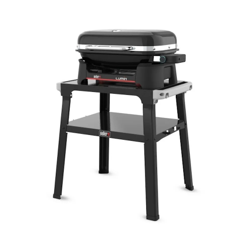 Электрический гриль Weber Lumin подставкой, черный 1501652
