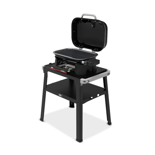 Электрический гриль Weber Lumin Compact подставкой, черный 1501653