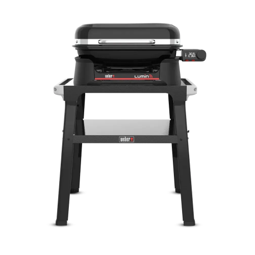Электрический гриль Weber Lumin Smart с подставкой, черный 1501662