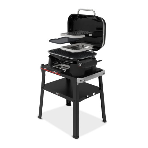 Электрический гриль Weber Lumin Smart с подставкой, черный 1501662