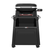 Электрический гриль Weber Lumin Smart с премиум тележкой, черный 1501663
