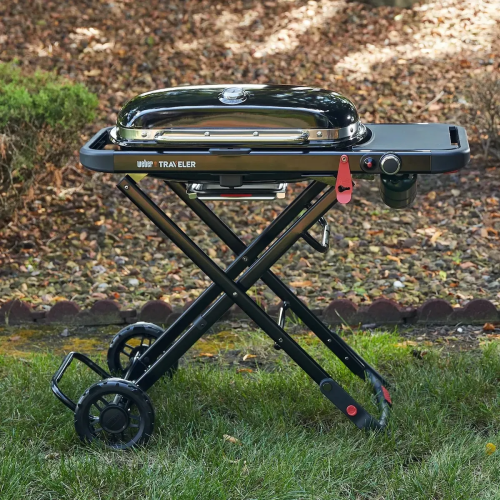 Портативный газовый гриль Weber Traveler 1501742
