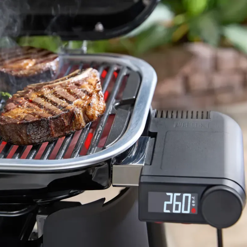 Электрический гриль Weber Lumin Smart, черный 1502046