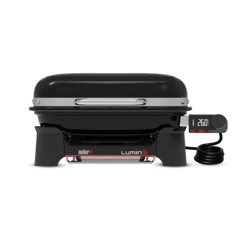 Электрический гриль Weber Lumin Smart Compact, черный 1502047