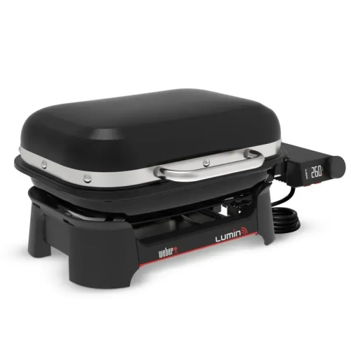 Электрический гриль Weber Lumin Smart Compact, черный 1502047