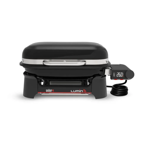 Электрический гриль Weber Lumin Smart Compact, черный 1502047