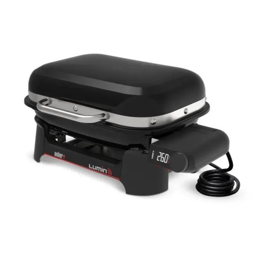 Электрический гриль Weber Lumin Smart Compact, черный 1502047