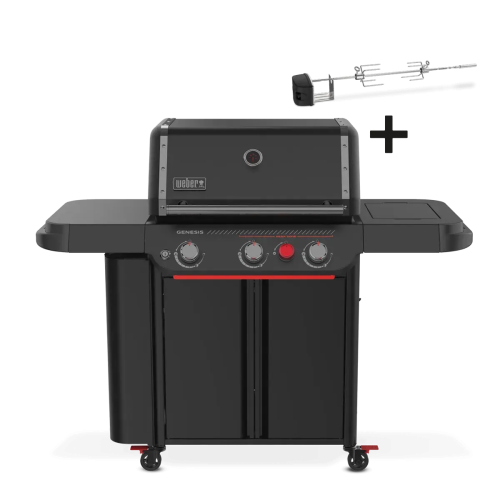 Газовый гриль Weber Genesis E-330WR STEALTH 1502291