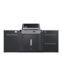Уличная барбекю кухня (остров) для гриля Genesis EP-335w Weber BBQ Kitchen Gas 231