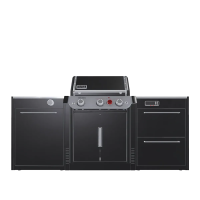 Уличная барбекю кухня (остров) для гриля Genesis EPX-335 Weber BBQ Kitchen Gas 231