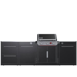 Уличная барбекю-кухня (остров) для гриля Genesis EP-335w Weber BBQ Kitchen Gas 331