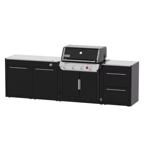 Уличная барбекю-кухня (остров) для гриля Genesis EP-335w Weber BBQ Kitchen Gas 331