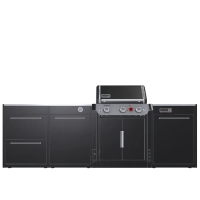 Уличная барбекю-кухня (остров) для гриля Genesis EPX-335 Weber BBQ Kitchen Gas 331