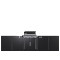 Уличная кухня-барбекю (остров) для гриля Genesis EPX-335 Weber BBQ Kitchen Gas 431