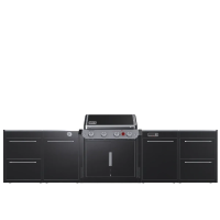 Уличная барбекю кухня (остров) для гриля Genesis EPX-435 Weber BBQ Kitchen Gas 431