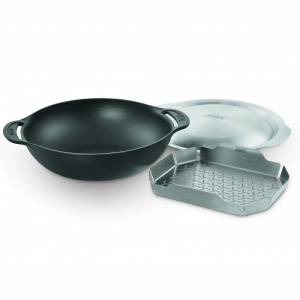 Сковорода ВОК для Gourmet BBQ System, чугун Weber 8856
