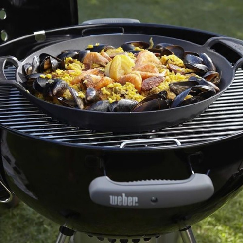 Сковорода ВОК для Gourmet BBQ System, чугун Weber 8856