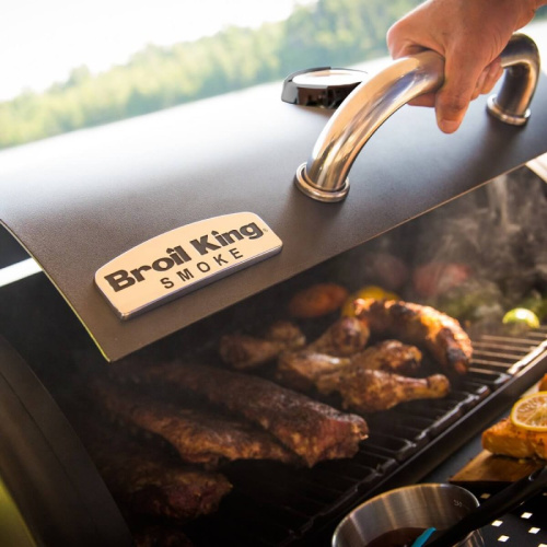 Коптильня угольная Broil King Smoke Offset 500 955050