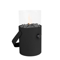 Настольный газовый мини-камин (фонарь) Cosiscoop black  5801110