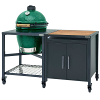Керамический гриль Big Green Egg Medium + Модульная система с дверцами SET5