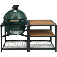 Керамічний гриль Big Green Egg XLarge + Модульна система з полицями з акації SET3