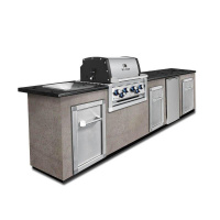 Газовий гриль Broil KIng Imperial 490 B + Модульна кухня (без обробки та стільниць) MOD4