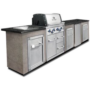 Газовий гриль Broil King Imperial 490 BIC + Модульна кухня (без обробки та стільниць) MOD3